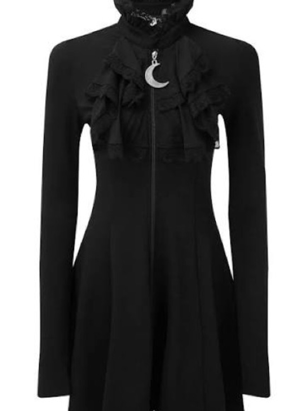 Killstar Claire Voyant Collar Dress - Picture 2 of 5